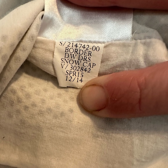 Gap Mix-Border Drop-Waist Dress - Picture 5 of 7